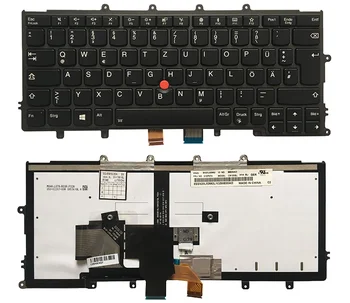 Germania franceză Azerty Iluminata Tastatura Laptop Pentru Lenovo Thinkpad X230S X240S X240 x240i X250 X260S X270 04X2013 01EP074 01EP073