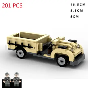 Fierbinte militare WW2 technic Armata Britanică Deșert camioane Grele vehicule auto de război cifre Blocuri moc model cărămizi jucării pentru cadou