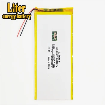 3.7 V 5500 mah baterie comprimat comprimat marca m baterie litiu-polimer 3081145