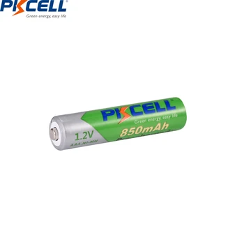 12Pcs PKCELL 850mAh Baterie AAA 1.2 V NI-MH 3A Reîncărcabilă Scăzut de auto-descărcare de gestiune precharge pilas baterii cu baterie aaa cutie