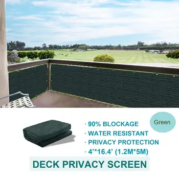 Punte Ecran de Confidențialitate,Balcon Ecran de Confidențialitate Scut Gard de Gradina UV-Dovada Vizibilitate Reducere de Parbriz pentru Piscina,Terasa,Balustrada