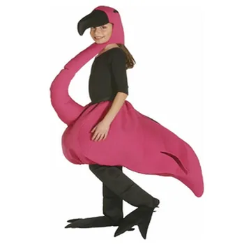 Copilul Flamingo Costum De Distracție Pasăre Costum De Halloween Pentru Copii De Animale Costum De Pasăre