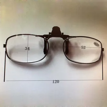 Portabil clip ochelari de citit pentru bărbați și femei în general sporturi de agrement clip ochelari de citit
