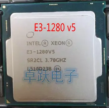 Original Intel Xeon E3-1280V5 CPU 3.70 GHz 8M 80W LGA1151 E3-1280 V5 Quad-core E3 1280 V5 procesor E3 1280V5 transport Gratuit