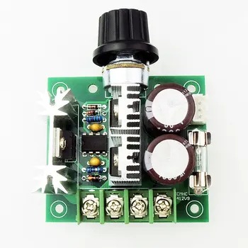 12V 40V Piese de schimb Smart Switch Dimmer Volt Regulator Cu Buton Electronice Profesionale PWM Motor de curent continuu Controler de Viteză