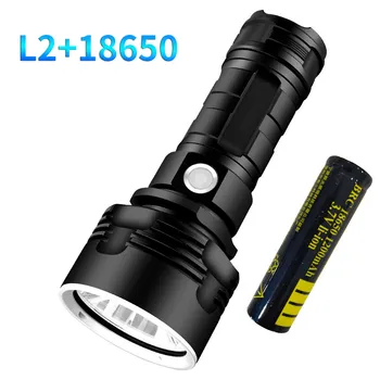 2021 nou Puternic Lanterna LED-uri XHP50 Lanterna USB Reîncărcabilă Impermeabil Lampa Multifunctionala lanterna în aer liber