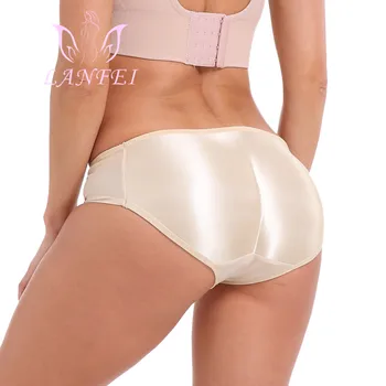 LANFEI Femei Sexy Fund de Ridicare Formator de Control Pantalon Hip Potențiator de Fund Paded Slăbire Boxeri Lenjerie Hip Chilotei Push-Up M-4XL