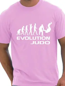Evoluția De Judo Amuzant Adult Mens T-Shirt Cadou de Ziua de nastere Mai multe Dimensiuni și Culori-A041