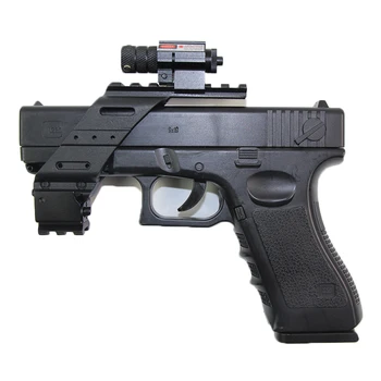 Tactic Vedere urmări Pistol Airsoft Feroviar Picatinny Pentru Glock 17 19 Beretta M92 Universal Baza Quad Laser Roșu Aplicare de Montare