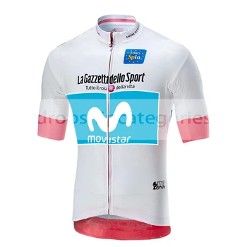 Movistar De Italia 2019 campion de Ciclism Jersey Vara cu Maneci Scurte MTB Topuri Ciclism Tricou Ropa Maillot Ciclismo Curse Haine