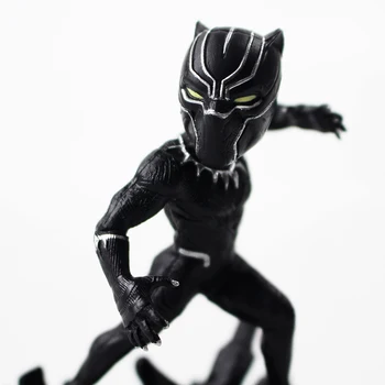 9cm Avengers Panteră Neagră Figura Panteră Neagră Figurina Statuie din PVC Figurine de Colectie Jucarii Model