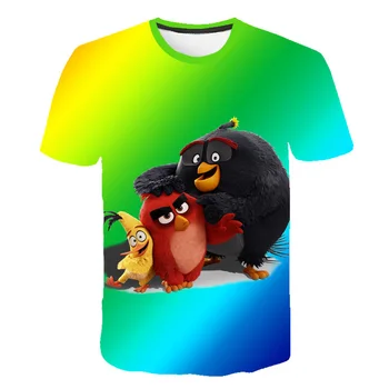 2020 Animal Print 3D Rece Amuzant Tricou Barbati Maneca Scurta, Topuri de Vara mai Nou Tricou Barbat de Moda T-shirt de sex Masculin 6XL