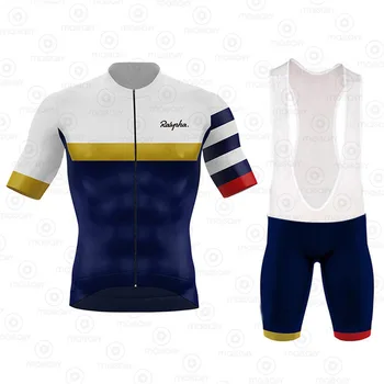 2020 Ralvpha Pro Men Curse De Ciclism Costume Topuri Triatlon Pro Bike Wear Iute Uscat Jersey Ropa Ciclismo Ciclism De Îmbrăcăminte Seturi