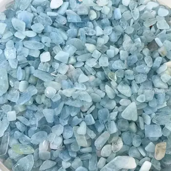 En-gros de 50g Naturale Acvamarin mare Safir scăzut cu Pietre Cristale și minerale Acvariu pietre naturale, cristale de cuarț