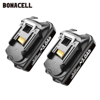 Bonacell Pentru Makita BL1830 18V 3000mAh scule electrice de înlocuire a bateriei BL1815 BL1840 LXT400 194204-5 194205-3 194309-1 L70