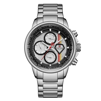 NAVIFORCE Nou Cronograf Cuarț Ceas din Oțel Inoxidabil Top Brand de Lux pentru Bărbați Ceasuri Impermeabil Sporturi Ceas Relogio Masculino