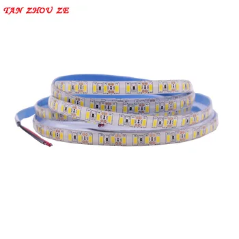 Super-luminos 5m 5730 LED de banda 120 led/m, IP20/65/67 rezistent la apa 12V flexibil 600 bandă LED,5630 panglică cu LED-uri, alb/cald alb culoare