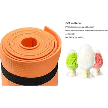 173 x 61 x 0,4 cm EVA Yoga Mat cu Poziția Liniei de Non-Alunecare Mat Covor Pentru Incepatori Mediu Fitness Gimnastică Covoare