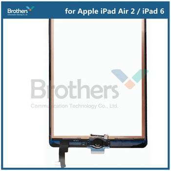 Ecran tactil Digitizer pentru iPad Air 2 pentru Pad 6 A1567 A1566 de Sticlă Panou Tactil Digitizer Calitate de Top Alb Negru pentru iPad Air 2