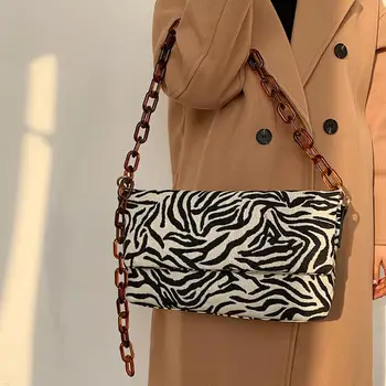Elegante, Feminine Mare Tote geanta Subsuoară 2021 Moda Noua Pânză de Înaltă calitate Femei Geantă de mână de Designer Lanț de Umăr Geanta Messenger