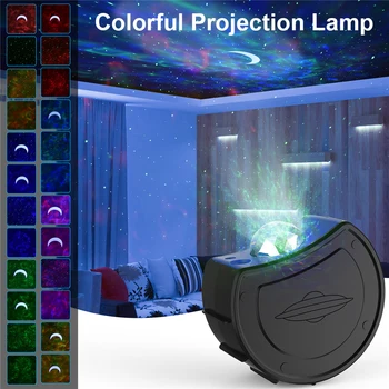 LED Lumina de Noapte Led Star Proiector Lampa Colorate USB Reîncărcabilă LED Lumina de Proiecție Lampa de Noapte Decor Dormitor Lumina de Proiecție