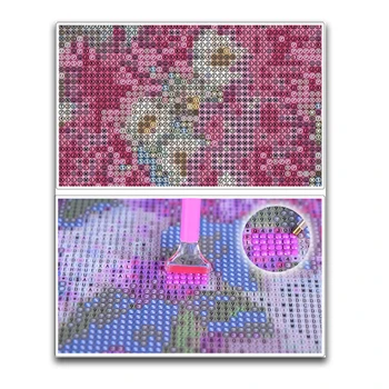 Pomul de crăciun de Autobuz Tablă de Foraj Rășină Panglică Mozaic 5D Diy Broderie Diamant Tablou goblen Kit Sticker Decor Cameră
