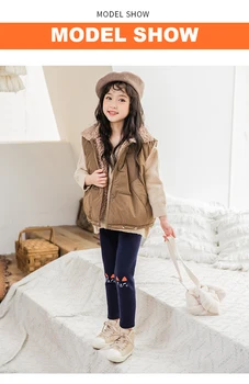 2020 Nou Toamna Iarna Gros Pisica Drăguț Pantaloni Cald Coreean Jambiere Cu Fleece Plus Pantaloni De Catifea Pentru Fete Copii Jambiere Trausers
