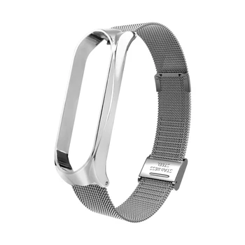 Moda Casual, Curea de Ochiuri Pentru Xiaomi Mi Band 5/5 NFC Smart Watch Band din Aliaj de Oțel de Înlocuire Curea Pentru Barbati Femei Ceas Inteligent