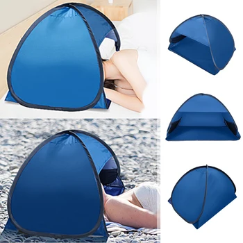 Portabil în aer liber Camping Plaja Fata Cort Umbrele Mici Tent Mini Capul Cort Pliabil, Ușor, Protecție UV Adăpost de Soare
