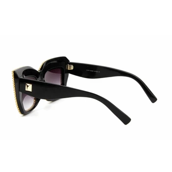 2018 ochelari de soare pentru femei supradimensionat ochelari de bărbați ochelari de soare patrati diamant Mic brand de moda ochelari negri ochelari de gafas de sol