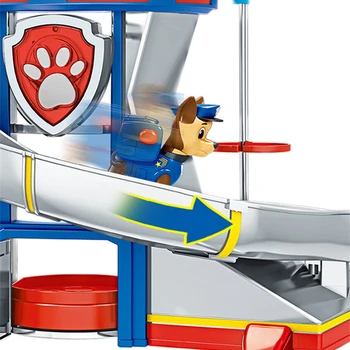 Paw Patrol Jucării câine de Salvare Bază de Centrul de Comandă Catelus de Patrulare Set Patrulla Canina Anime Figurine Model de Jucărie pentru copii Cadouri