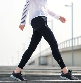 Youpin Femei Sport Pantaloni Stramti uscare Rapidă Pantaloni Sudoare elasticitate mare, Ușor respirabil Dresuri pantaloni pantaloni