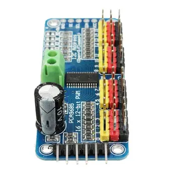 Aokin 2 BUC PCA9685 Pentru Raspberry Pi Canal 16 12-bit PWM Servo Scut I2C Modul de acționare IIC I2C Pentru Arduino Robot