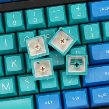 Maxkey SA Deep Blue keycap 134 cheie dublă injecție cherry înălțime potrivit pentru cele mai multe tastaturi mecanice