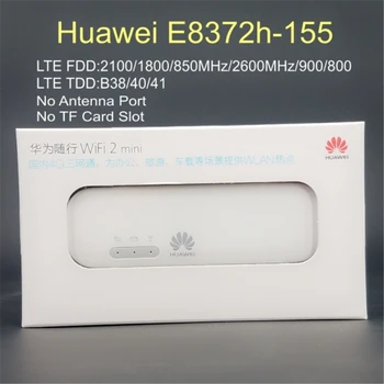 Deblocat Huawei E8372h-155 USB Modem WiFi 4G 150Mbps LTE FDD Trupa 1/3/5/7/8/20 TDD Banda 38/40/41 Mobile 3G USB Dongle
