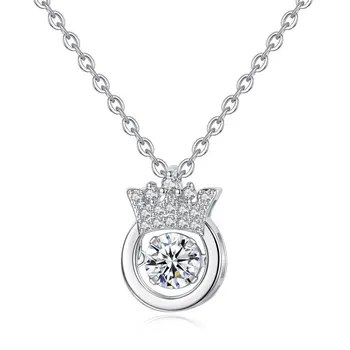 REETI 925 Sterling Silver crown Coliere & Pandantive Pentru Femei de Moda Fierbinte sterling-silver-bijuterii