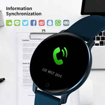 Noul Ceas Inteligent Suport Bluetooth Fitness Tracker Heart Rate Monitor de Presiune sanguina 2020 Bărbați Femei Sport pentru Smartwatch Samsung