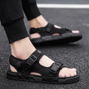 Sandale barbati 2019 vara noi respirabil deget de la picior deschis pantofi casual barbati tendință Vietnameză papuci de plaja barbati