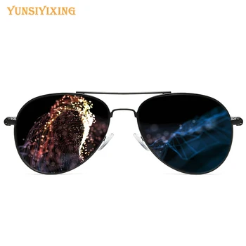 YUNSIYIXING Polarizat ochelari de Soare Barbati Anti-Orbire Conducere Ochelari de Soare UV400 Epocă Ochelari de Brand în aer liber, la Pescuit de Oameni Eyewears 209
