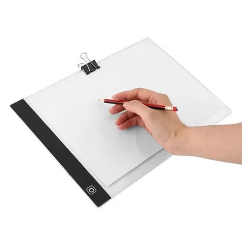 A4 Digital Tabletă Grafică pentru Desen Pad Pictura Arta Grafică Copie de pe Bord Electronice USB birou LED Light Box