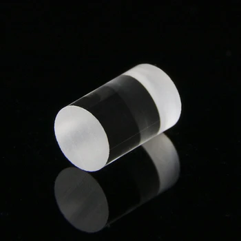 Tijă cilindrică cu Lentile Optice de Sticla BK7/K9 5 mm pentru sistem de măsurare cu laser