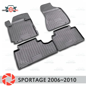 Covorase pentru Kia Sportage 2006~2010 covoare non alunecare poliuretan pământ de protecție interior styling auto accesorii
