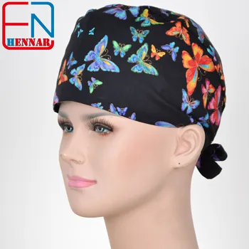 Bonetele Pentru Femei Și Bărbați Clinice Scrub Pălării De Imprimare Reglabil Unisex S-M Două Dimensiuni