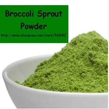 250gram Broccoli Organic Germina Extract Pulbere 0.4% SULFORAFAN Green Superfood transport gratuit