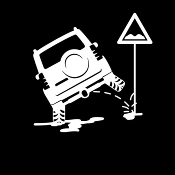Funny Car Sticker Creativ Decalcomanii pentru Jeep Este Pipi Auto Autocolante,15 cm*15 cm
