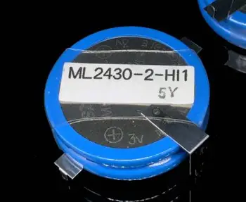 2 BUC Japonia ML2430-H-HI1 3V Baterie ML2430 Buton Baterie Reîncărcabilă