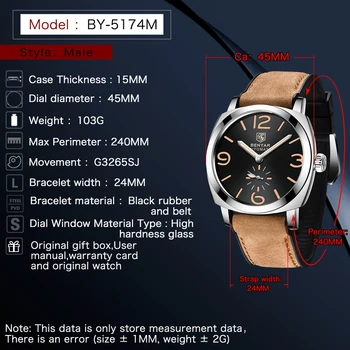Noi BENYAR Top Brand de Lux Barbati Automată Ceasuri Mecanice Mens Ceasuri impermeabil Bărbați Ceas Militar Reloj Hombre 2020