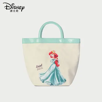 Disney Printesa Sirena Femei Geanta De Lux Designer De Geantă De Mână Sac De Panza Rapunzel Capacitate Mare Moda Clasic Umăr Tote Sac