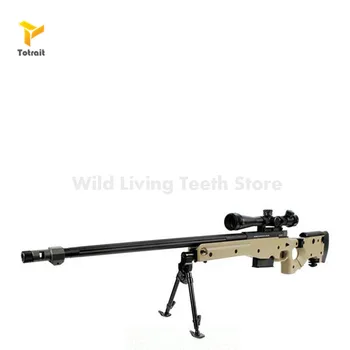 AWM Metal Grunduri Gravate L115A3 Grunduri Toba Exterior Sniper Rifle Apă Bomba cu Arma de vânătoare accesoriu