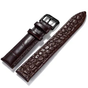 Crocodil curea de Ceas Piele de Aligator Piele Watchband Centura Bratari 18mm 20mm 22mm accesorii Ceas Bărbați Femei